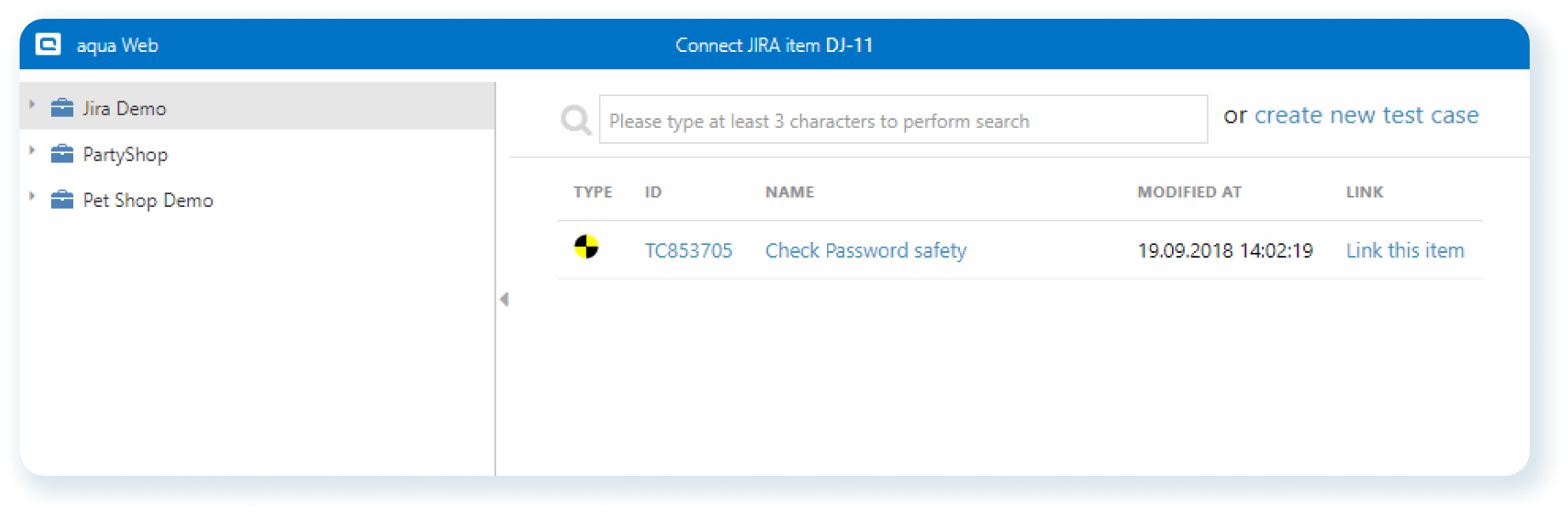aqua + jira integrations